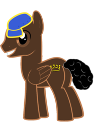 Size: 850x1092 | Tagged: safe, artist:1356000, butt, plot, ponified, simple background, the fresh prince of bel-air, transparent background, vector, will smith