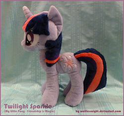 Size: 787x734 | Tagged: safe, artist:wolflessnight, twilight sparkle, pony, g4, irl, photo, plushie, solo