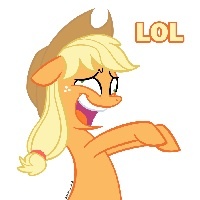 Size: 200x200 | Tagged: safe, applejack, g4, lowres, simple background, vector, white background