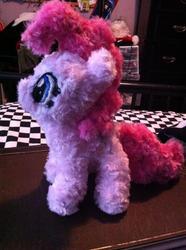 Size: 716x960 | Tagged: safe, artist:hxikerd, pinkie pie, earth pony, pony, g4, irl, photo, plushie, solo