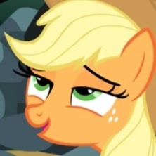 Size: 222x222 | Tagged: safe, screencap, applejack, earth pony, pony, g4, spike at your service, cropped, female, mare, out of context, solo