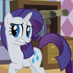 Size: 720x720 | Tagged: safe, screencap, rarity, g4, sisterhooves social