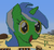 Size: 771x704 | Tagged: safe, artist:roflpony, lyra heartstrings, pony, unicorn, g4, bust, female, game screencap, looking at you, minecraft, minecraft pixel art, open mouth, pixel art, portrait, smiling, solo