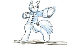 Size: 1131x707 | Tagged: safe, artist:wavedrake, crossover, ip man, kung fu, ponified