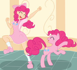 Size: 1724x1581 | Tagged: safe, artist:slipsketch, pinkie pie, human, g4, human ponidox, humanized