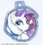 Size: 394x408 | Tagged: safe, artist:jayelle-anderson, rarity, pony, g4, cloak, clothes, female, lowres, ornament, solo, traditional art