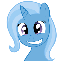 Size: 2000x2000 | Tagged: safe, artist:datnaro, trixie, pony, unicorn, g4, faic, female, happy, horn, mare, simple background, smiling, solo, transparent background