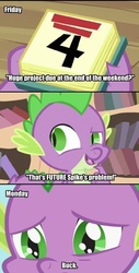 Size: 450x887 | Tagged: safe, edit, edited screencap, screencap, spike, dragon, g4, it's about time, future spike, male, solo, wingless spike