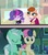 Size: 640x720 | Tagged: safe, bon bon, lyra heartstrings, sweetie drops, g4, magic duel, my little pony: friendship is magic, image macro, it is on, littlest pet shop, madame pom, zoe trent