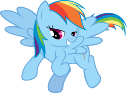 Size: 6001x4407 | Tagged: safe, artist:sairoch, rainbow dash, pony, g4, absurd resolution, female, simple background, solo, transparent background, vector