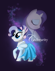 Size: 1024x1325 | Tagged: safe, artist:haylizbeth, rarity, g4, cinderella, crossover, disney, disney princess, princess, princess rarity