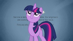 Size: 640x360 | Tagged: safe, artist:capnpea, edit, twilight sparkle, g4, error message, tumblr