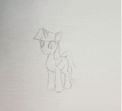 Size: 472x431 | Tagged: safe, artist:clawshawt, twilight sparkle, pony, unicorn, g4, animated, eyes closed, female, frame by frame, frown, gritted teeth, pencil test, sketch, smiling, solo, teleportation, traditional animation, wide eyes, worried