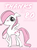 Size: 1280x1745 | Tagged: safe, fluttershy, g4, littleshy, looking at you, pink background, simple background