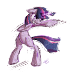 Size: 2000x2168 | Tagged: safe, artist:zestyoranges, twilight sparkle, pony, g4, bipedal