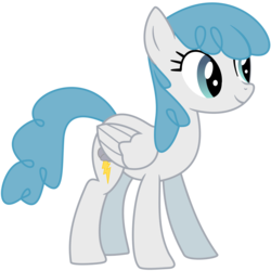 Size: 2500x2500 | Tagged: safe, artist:adcoon, lightning bolt, white lightning, pegasus, pony, g4, female, mare, show accurate, simple background, solo, transparent background, vector