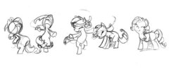 Size: 640x262 | Tagged: safe, rarity, fighting is magic, g4, concept art, sketch