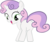 Size: 900x750 | Tagged: safe, sweetie belle, pony, unicorn, g4, the show stoppers, butt, cute, diasweetes, female, filly, plot, simple background, solo, transparent background, vector