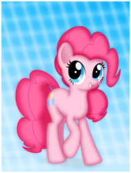 Size: 703x930 | Tagged: safe, artist:ctb-36, pinkie pie, earth pony, pony, g4, cute, diapinkes, female, mare, smiling, solo