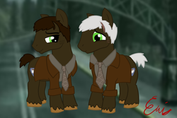 Size: 1024x683 | Tagged: safe, artist:dragonartisteris, crossover, deadly premonition, ponified