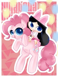Size: 768x1024 | Tagged: safe, artist:amanako, pinkie pie, g4, crossover, isabella garcia shapiro, phineas and ferb