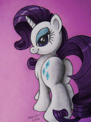 Size: 1024x1375 | Tagged: safe, artist:aleximusprime, rarity, pony, unicorn, g4, butt, female, lidded eyes, mare, plot, rear view, rearity, solo
