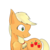 Size: 900x900 | Tagged: safe, artist:charity650, applejack, earth pony, pony, g4, female, solo