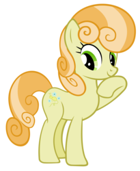 Size: 4000x4875 | Tagged: safe, artist:tzolkine, junebug, earth pony, pony, g4, simple background, transparent background, vector