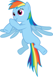 Size: 6000x8646 | Tagged: safe, artist:thorinair, rainbow dash, pony, g4, spike at your service, absurd resolution, derp, female, scrunchbow dash, scrunchy face, simple background, solo, transparent background, vector