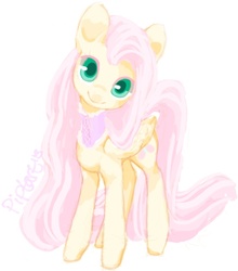 Size: 692x787 | Tagged: dead source, safe, artist:piptart, fluttershy, g4, clothes, collar, corset, crossover, cute, female, hair, head tilt, impossibly long hair, impossibly long tail, long hair, long mane, long tail, looking at you, mane, rapunzel, simple background, sketch, smiling, solo, white background