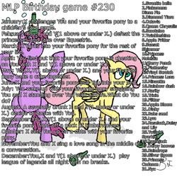 Size: 2000x2000 | Tagged: safe, applejack, berry punch, berryshine, derpy hooves, dinky hooves, fluttershy, pinkie pie, queen chrysalis, rainbow dash, rarity, sunset shimmer, sweetie belle, trixie, twilight sparkle, pegasus, pony, g4, birthday game, drunk, exploitable meme, female, mare, pinkamena diane pie