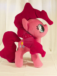 Size: 1024x1365 | Tagged: safe, artist:icy-princess, pinkie pie, g4, irl, photo, plushie