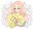 Size: 682x584 | Tagged: safe, artist:tokimekiwaku, derpy hooves, fluttershy, human, g4, clothes, derpyshy, duo, female, humanized, lesbian, light skin, off shoulder, shipping, sweater, sweatershy