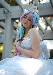 Size: 682x960 | Tagged: safe, artist:lochlan o'neil, princess celestia, human, g4, cosplay, irl, irl human, photo, solo