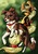 Size: 1280x1836 | Tagged: safe, artist:dimwitdog, applejack, winona, g4, applejack riding winona, chains, crossover, cuffs, grin, midna, mouth hold, rearing, riding, smiling, the legend of zelda, the legend of zelda: twilight princess, wolf link