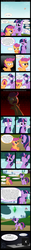 Size: 1280x10411 | Tagged: safe, artist:xinimator, scootaloo, twilight sparkle, g4, comic, computer, existential crisis, plumbob, the sims