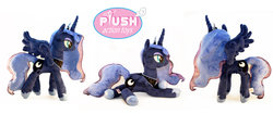 Size: 1024x432 | Tagged: safe, artist:plushactiontoys, princess luna, g4, irl, photo, plushie, solo