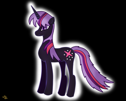 Size: 1280x1024 | Tagged: safe, artist:supermaster10, nightmare moon, twilight sparkle, g4, female, halloween, nightmare night, nightmare twilight, solo