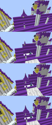 Size: 1500x3603 | Tagged: safe, atomic rainboom, canterlot, command and conquer, minecraft, missile, parody, superweapon