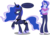 Size: 3690x2561 | Tagged: safe, artist:vector-brony, princess luna, vice principal luna, alicorn, human, pony, equestria girls, g4, human ponidox, simple background, square crossover, transparent background, vector