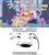 Size: 540x600 | Tagged: safe, applejack, flash sentry, fluttershy, pinkie pie, princess cadance, rainbow dash, rarity, twilight sparkle, equestria girls, g4, season 4, caption, equestria girls drama, hilarious in hindsight, image macro, mane six, master ruseman, meme, op is a duck, op is trying to start shit, op started shit, rage face