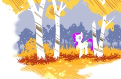 Size: 1280x835 | Tagged: safe, artist:b-epon, rarity, pony, unicorn, g4, autumn, female, mare, solo, tree