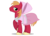 Size: 550x400 | Tagged: safe, artist:mixermike622, big macintosh, earth pony, pony, g4, bow, clothes, crossdressing, dress, male, simple background, solo, stallion, transparent background