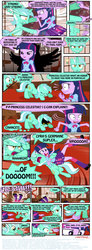 Size: 543x1470 | Tagged: safe, artist:ponymaan, lyra heartstrings, twilight sparkle, comic:by skywalker's hand, equestria girls, g4, comic, german suplex, this isn't even my final form
