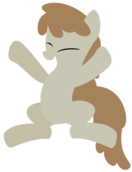 Size: 783x1020 | Tagged: safe, artist:ironfruit, oc, oc only, pony, female, lineless, mare, minimalist, smiling, solo