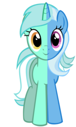 Size: 900x1500 | Tagged: safe, lyra heartstrings, trixie, g4, combining, ship:lyxie, simple background, transparent background, vector