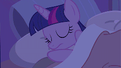 Size: 500x281 | Tagged: safe, screencap, twilight sparkle, equestria girls, g4, my little pony equestria girls, animated, bed, female, morning wing, morning wood, solo, twilight sparkle (alicorn), wingboner