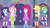 Size: 1920x1080 | Tagged: safe, screencap, applejack, fluttershy, pinkie pie, rainbow dash, rarity, equestria girls, g4, my little pony equestria girls, faic, female, grin, humane five, irrational exuberance, pinkie pie is best facemaker, squee