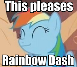 Size: 268x232 | Tagged: safe, rainbow dash, g4, female, image macro, reaction image, solo