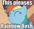 Size: 268x232 | Tagged: safe, rainbow dash, g4, female, image macro, reaction image, solo